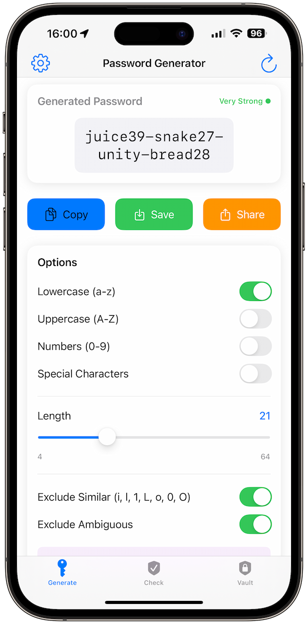strongpass screenshot 8